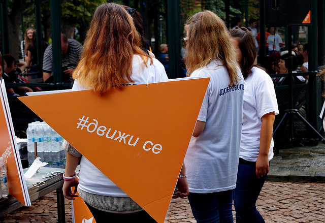 MOVE Week 2015 plovdiv volunteers