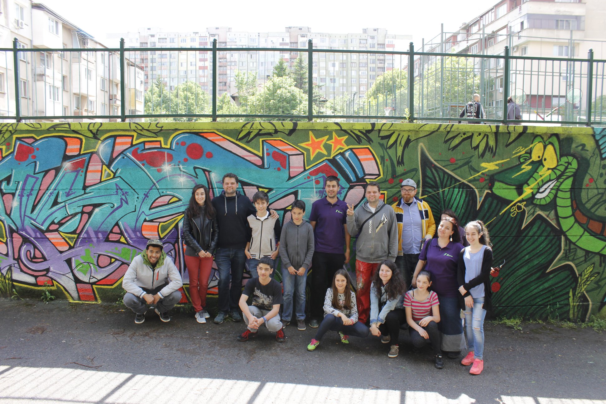 гаража място