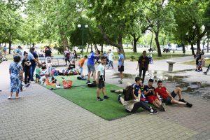 pop up park